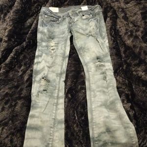 Tye dye jeans